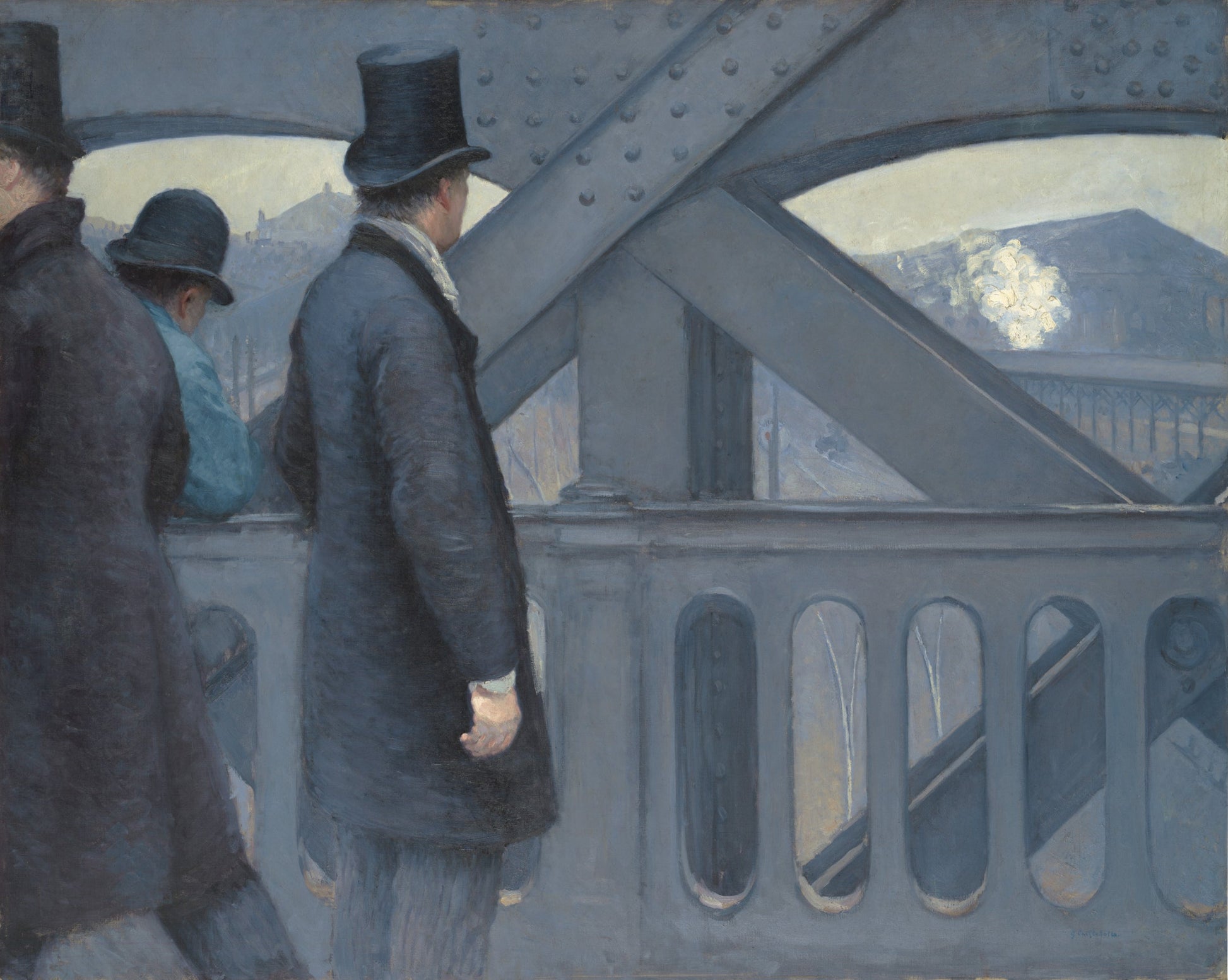 On the Pont de l’Europe