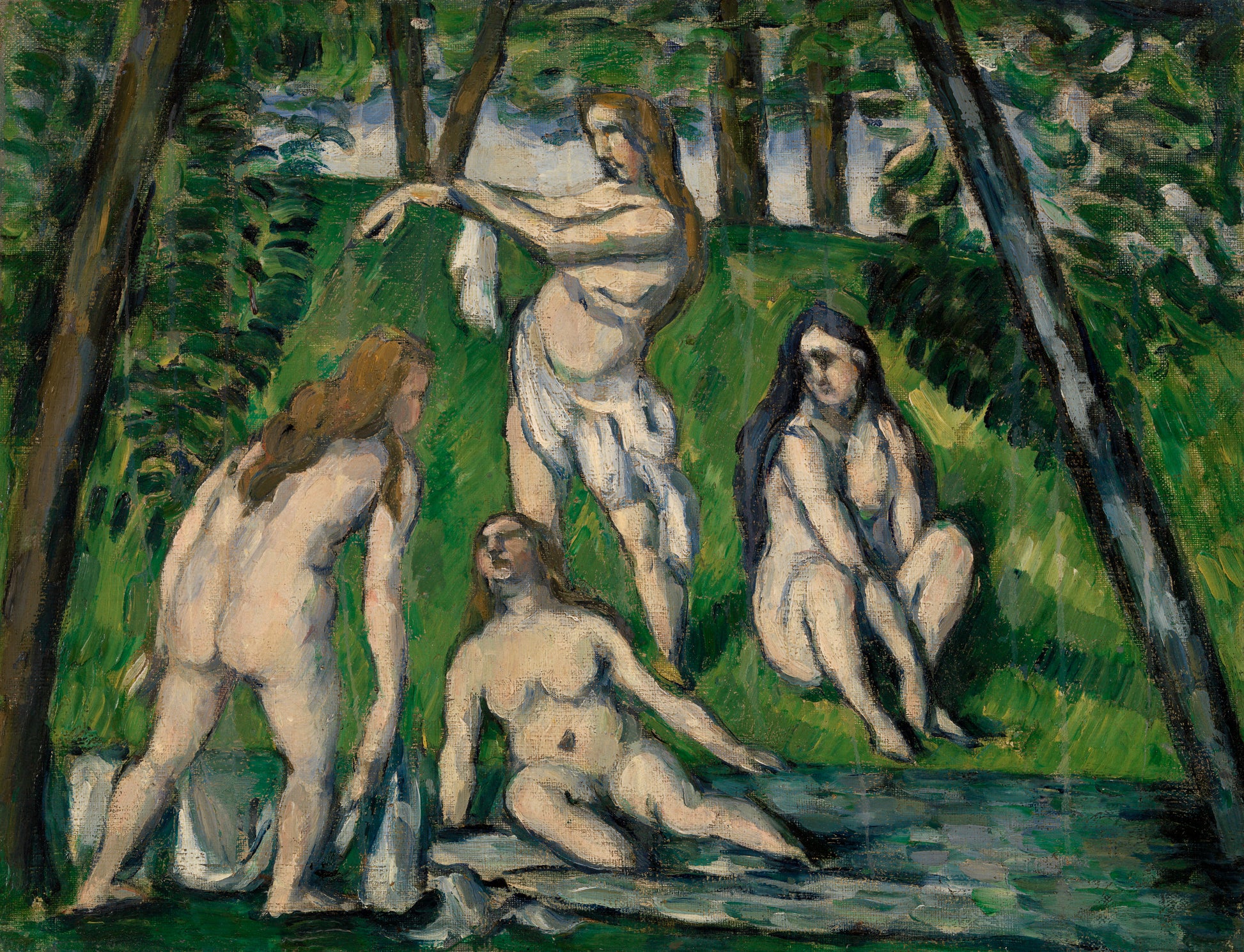 Four Bathers