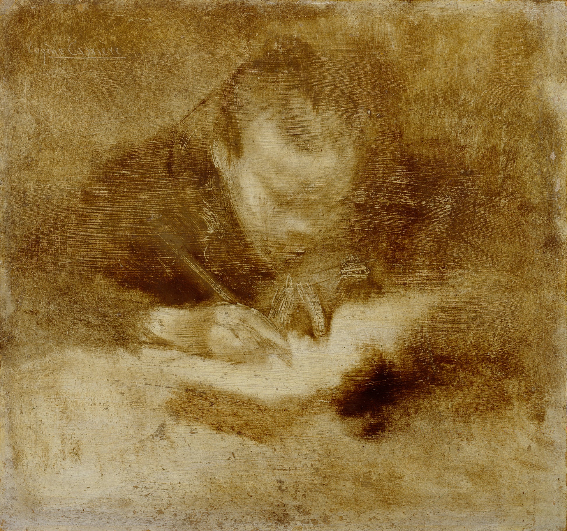 Man Writing