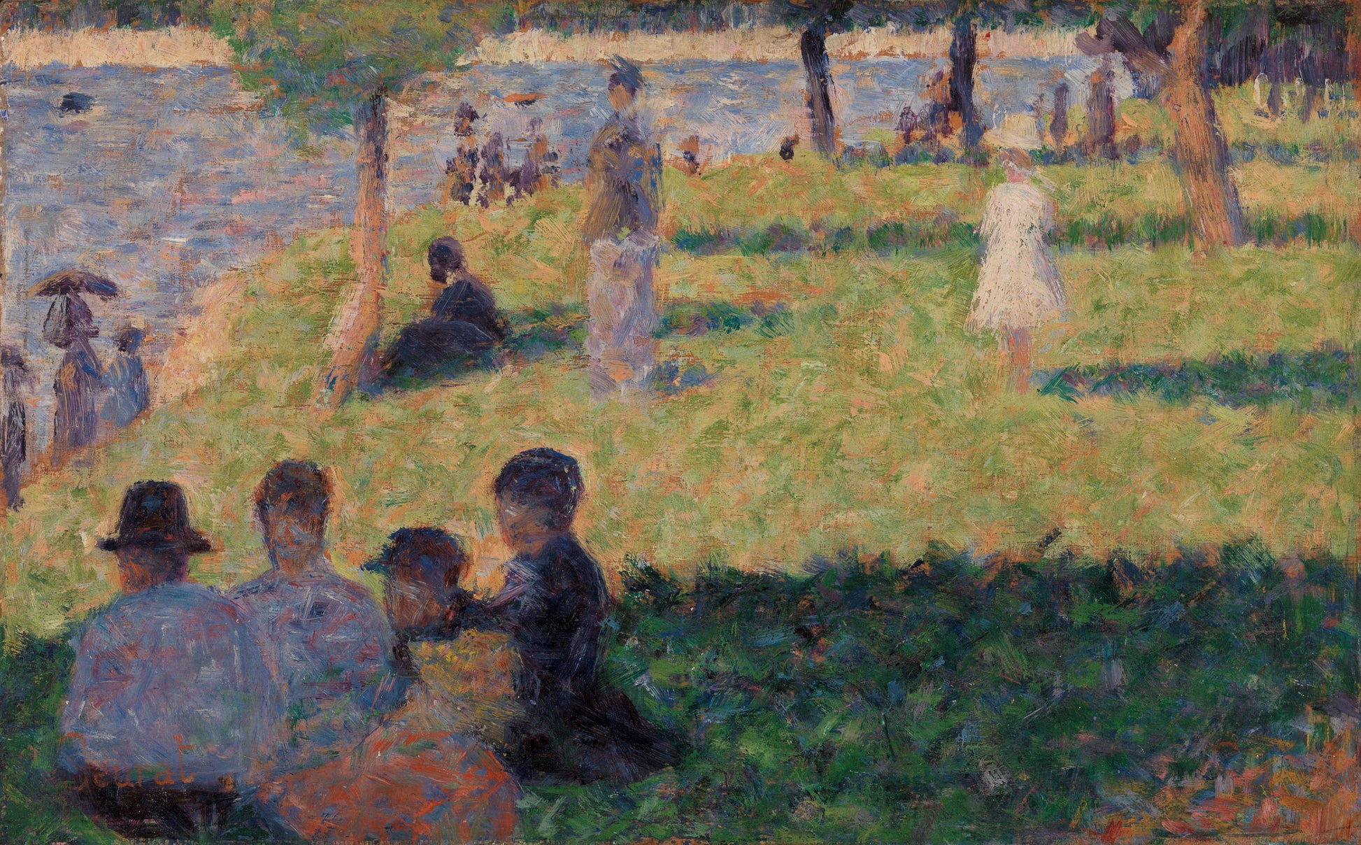 Group of Figures (Study for "Un dimanche à la Grande Jatte")
