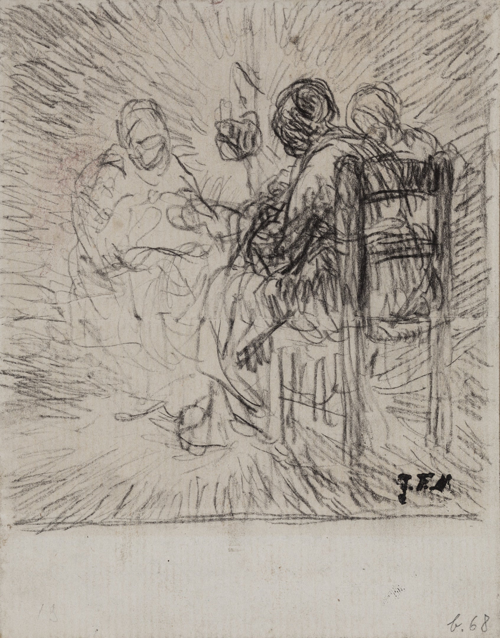 Women around a Fire