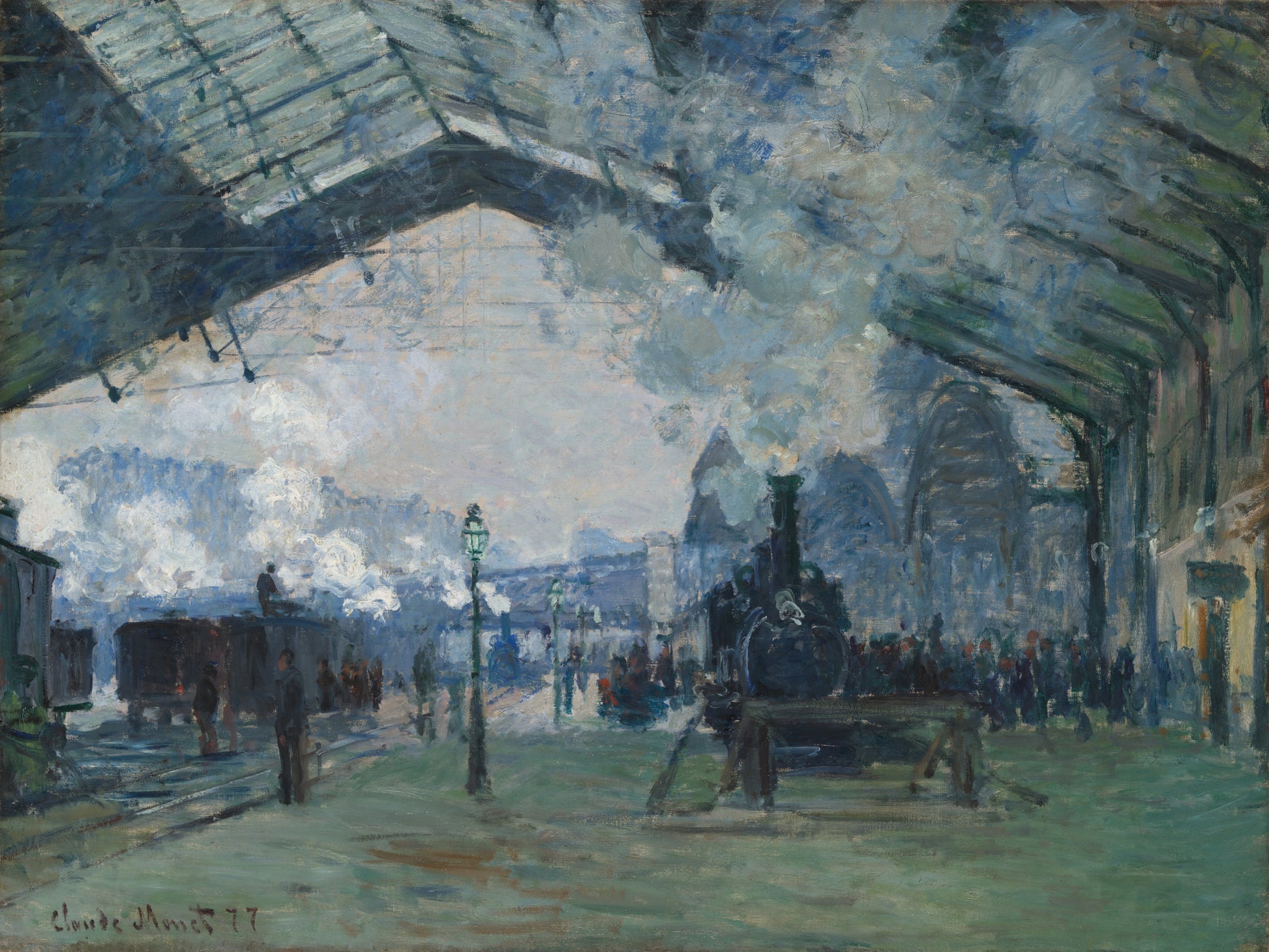 Arrival of the Normandy Train, Gare Saint-LazareDate: