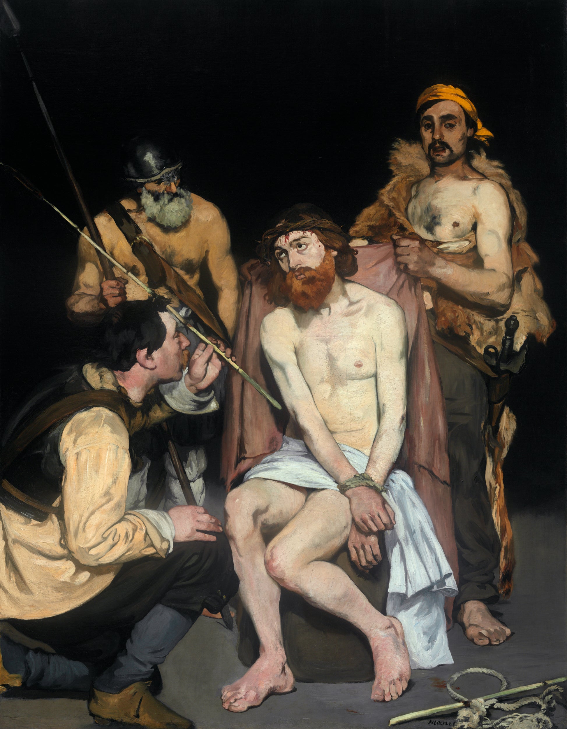 Jesus Mocked by the Soldiers